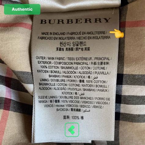 borsa burberry made in england tag|where is burberry made.